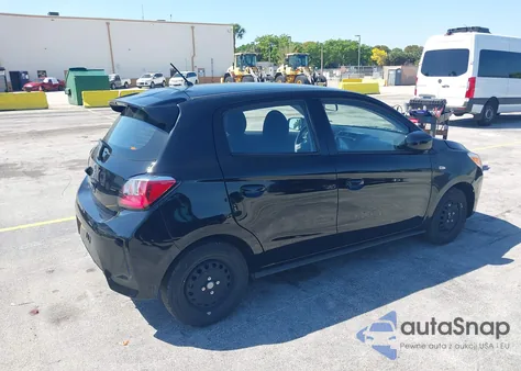 2024 Mitsubishi Mirage Es/Le from USA, damaged, VIN ML32AUHJ7RH022640